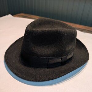 Vintage 100% Wool Fedora Jaxon Hat XL NEW with Tags